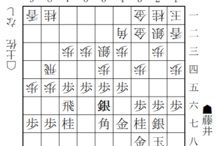 1991/12/21 藤井猛四段—森雞二九段（早指し選手権戦） | 藤井